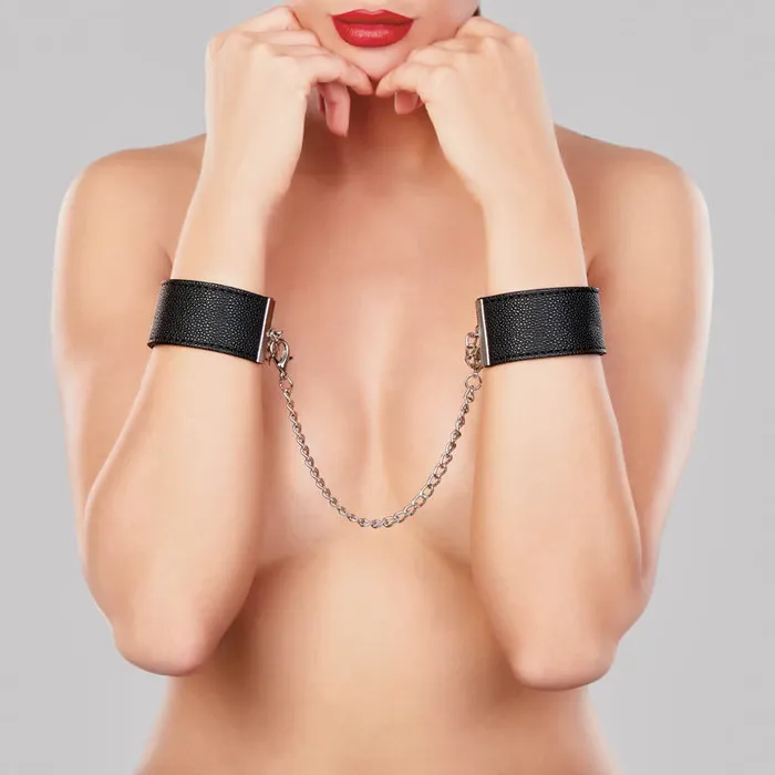 Allure Lingerie Couples | Adore Wrist Cuffs With Connector Chain