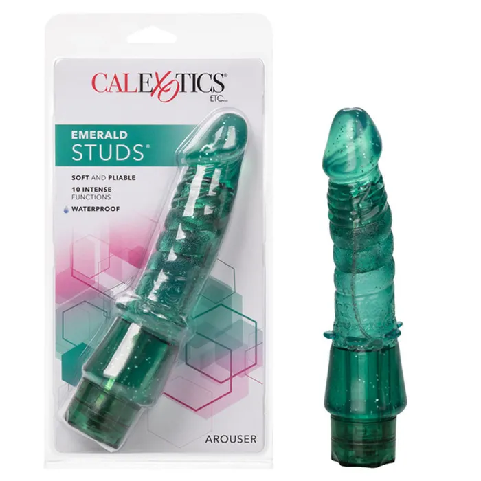 Anal Emerald Stud 7 Inch Arouser California Exotic