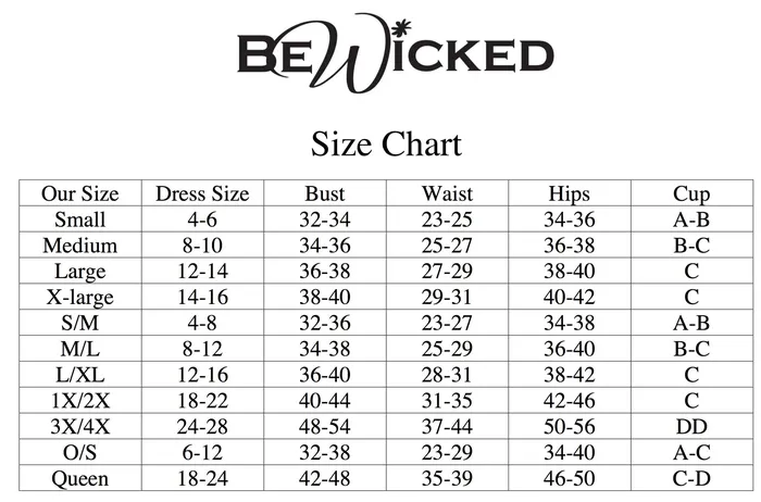 Be Wicked Female Sex Toys | Be Wicked - Cameryn - Body - Zwart