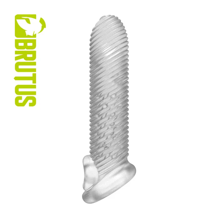 Brutus Brutus Almighty Penis Sleeve 18 cm Transparant Male Sex Toys