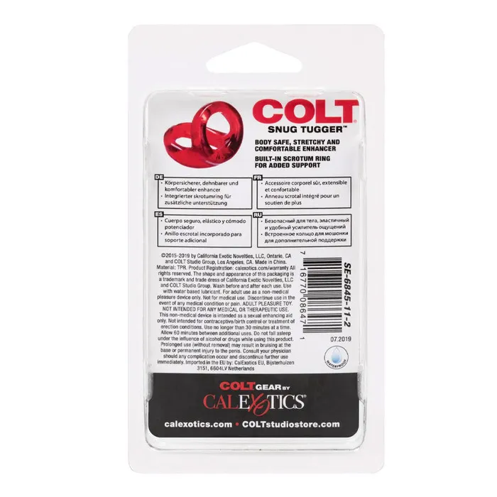 California Exotic Male Sex Toys | Colt Snug Tugger California Exotic Male Sex Toys | Colt Snug Tugger