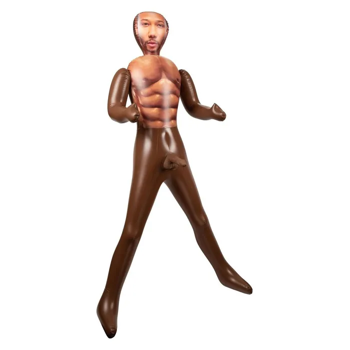 California Exotic Novelties Male Sex Toys The Mail Mane Love Doll Bambolo Gonfiabile con Pene Super Realistico Colore Nero California Exotic Novelties Male Sex Toys The Mail Mane Love Doll Bambolo Gonfiabile con Pene Super Realistico Colore Nero