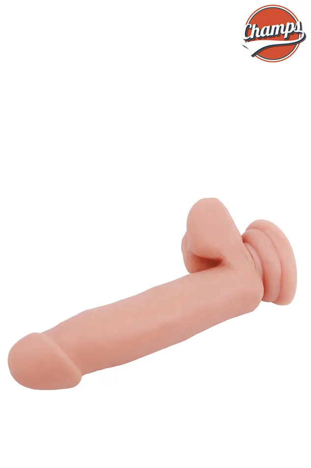 Champs Dildos | Champs - Cocky - Dual Density Dildo 8 x 3,1 cm - Lichte Huidskleur