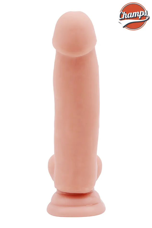 Champs Dildos | Champs - Cocky - Dual Density Dildo 8 x 3,1 cm - Lichte Huidskleur
