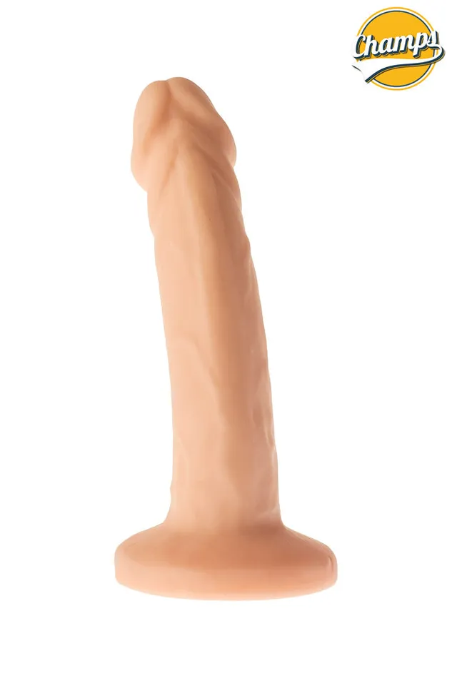 Champs Dildos | Champs - Funky - Original Dildo - 18.5 x 3 cm - Lichte Huidskleur