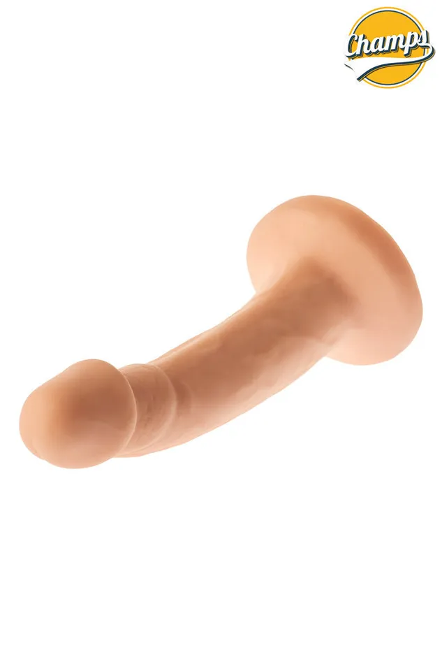 Champs Dildos | Champs - Funky - Original Dildo - 18.5 x 3 cm - Lichte Huidskleur