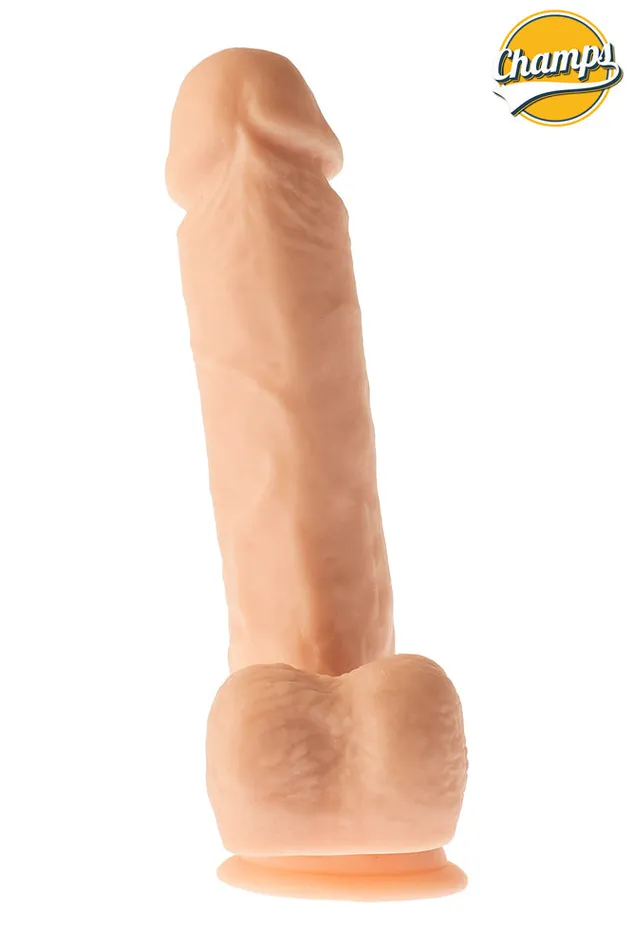 Champs - Ribly - Original Dildo - 21 x 4 cm - Lichte Huidskleur | Champs Dildos