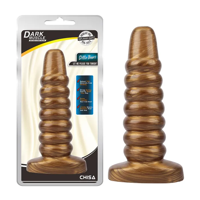 Chisa - Gold - Gouden Buttplug Ditto Beers - Goud | Chisa Vibrators