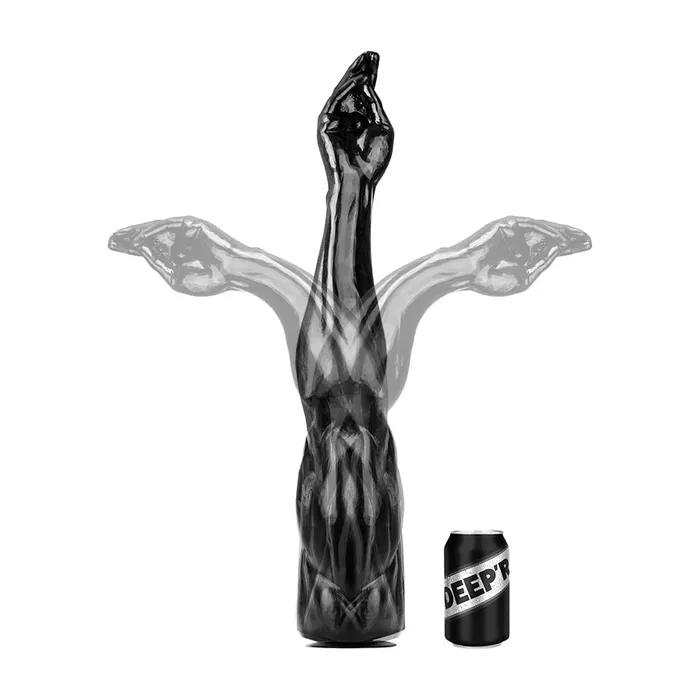 DEEPR Mega Muscle Fist Zwart 6900 cm x 650 cm Deepr Male Sex Toys