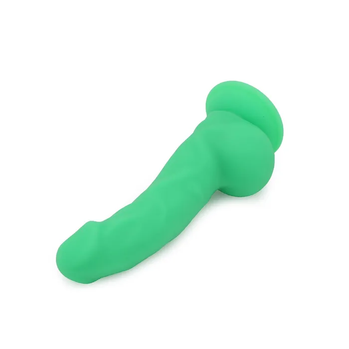 DeLuxe Pure Nature Neo Colours - Siliconen Dildo - 23 x 4.1 cm - Groen | Chisa Female Sex Toys