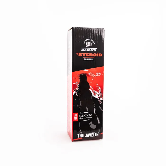 Dildos | All Black Steroïd All Black Steroïd - The Javelin - Dildo - 38 x 9,1 cm - zwart