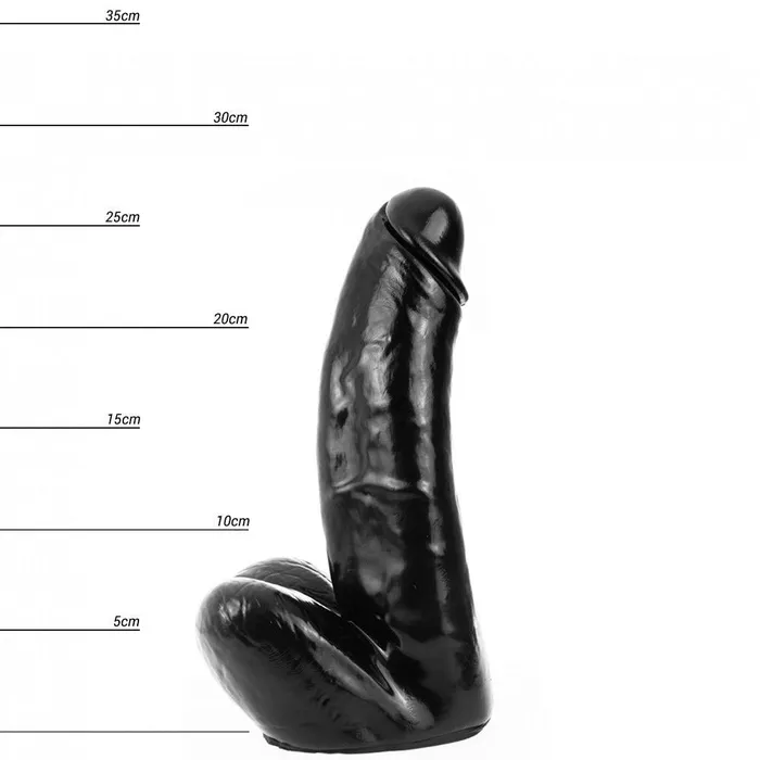 Dildos | Dinoo Dinoo - Dildo HUNG Riff 27 x 7 cm - Zwart