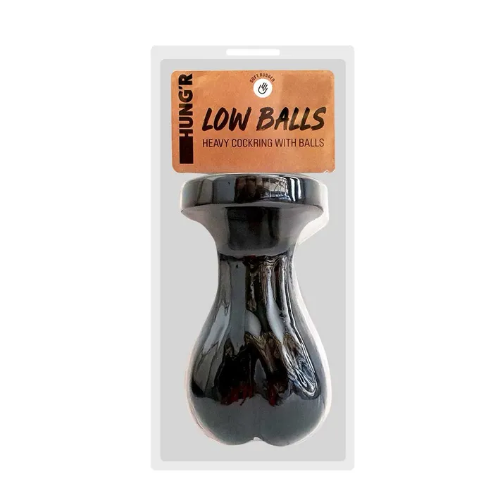 Dildos | HUNG'R - Low Balls - Heavy Cockring - Zwart - Hung'r