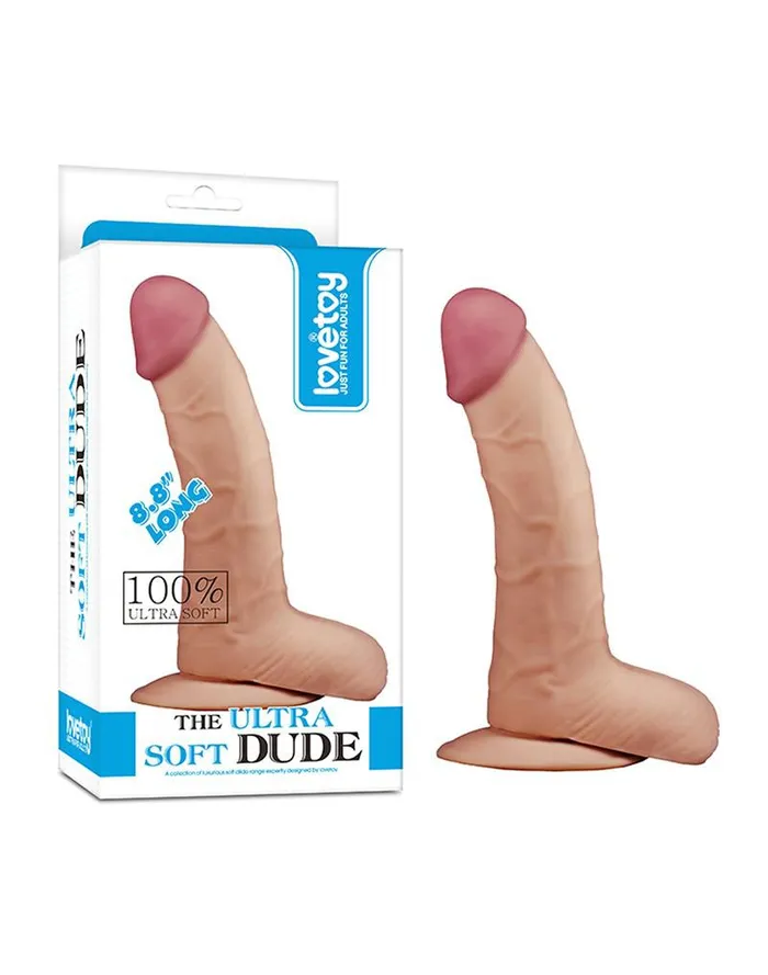 Dildos Lovetoy Lovetoy The Ultra Soft Dude Realistische Dildo 225 cm