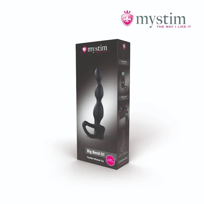 Dildos | Mystim Mystim - Electrosex - Big Bend-It! - Buigbare Buttplug