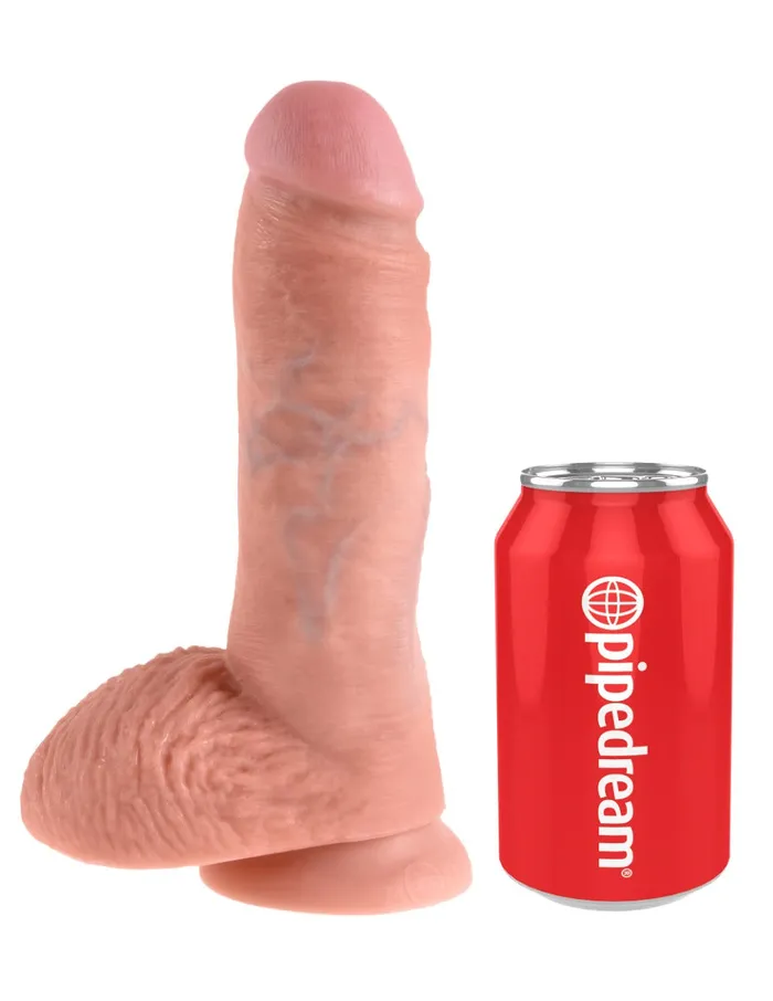 Dildos Pipedream Pipedream King Cock Dildo met Balzak 205 cm Lichte Huidskleur Dildos Pipedream Pipedream King Cock Dildo met Balzak 205 cm Lichte Huidskleur
