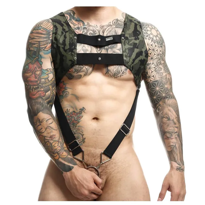 DNGEON Croptop Cockring Harness by MOB | MaleBasics Corp Female Sex Toys DNGEON Croptop Cockring Harness by MOB | MaleBasics Corp Female Sex Toys