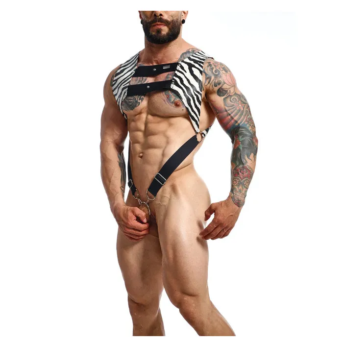 DNGEON Croptop Cockring Harness by MOB | MaleBasics Corp Female Sex Toys DNGEON Croptop Cockring Harness by MOB | MaleBasics Corp Female Sex Toys