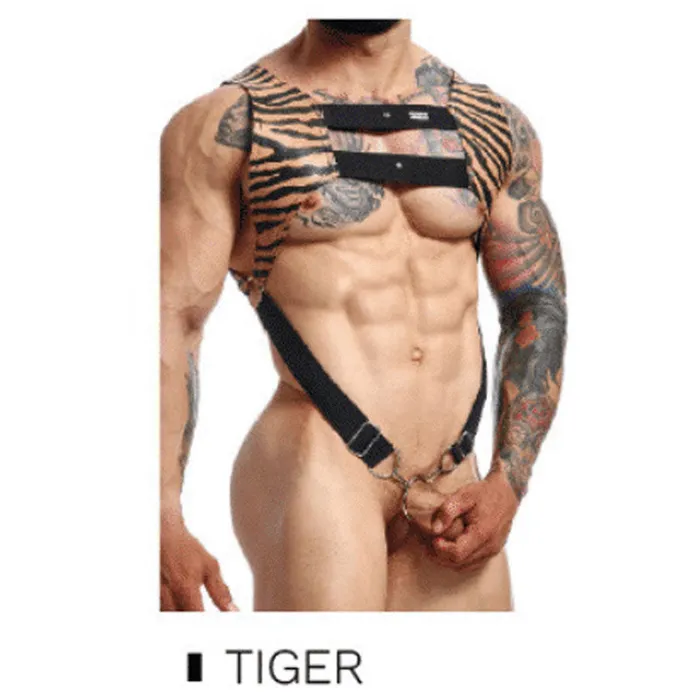 DNGEON Croptop Cockring Harness by MOB | MaleBasics Corp Female Sex Toys DNGEON Croptop Cockring Harness by MOB | MaleBasics Corp Female Sex Toys