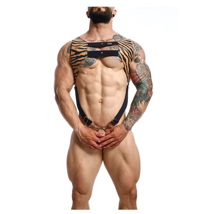 DNGEON Croptop Cockring Harness by MOB | MaleBasics Corp Female Sex Toys DNGEON Croptop Cockring Harness by MOB | MaleBasics Corp Female Sex Toys