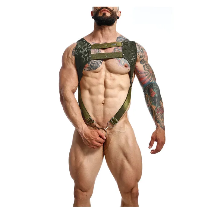 DNGEON Croptop Cockring Harness by MOB | MaleBasics Corp Female Sex Toys DNGEON Croptop Cockring Harness by MOB | MaleBasics Corp Female Sex Toys