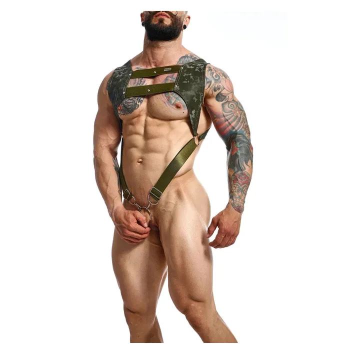 DNGEON Croptop Cockring Harness by MOB | MaleBasics Corp Female Sex Toys DNGEON Croptop Cockring Harness by MOB | MaleBasics Corp Female Sex Toys