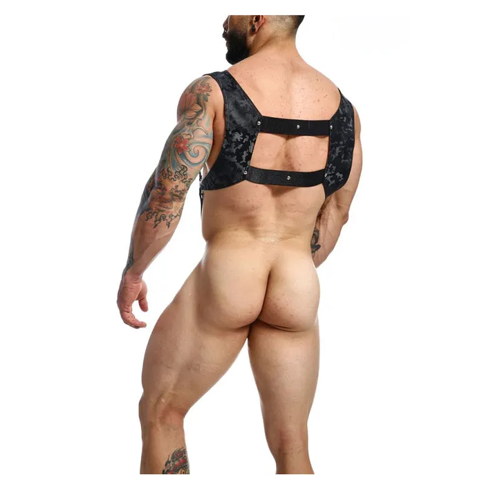 DNGEON Croptop Cockring Harness by MOB | MaleBasics Corp Female Sex Toys DNGEON Croptop Cockring Harness by MOB | MaleBasics Corp Female Sex Toys