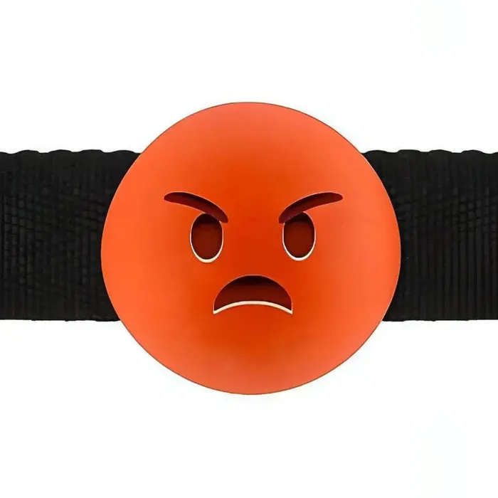 EmoGag Ballgag regolabile con faccina Emoji arrabbiata Shots Toys Male Sex Toys EmoGag Ballgag regolabile con faccina Emoji arrabbiata Shots Toys Male Sex Toys