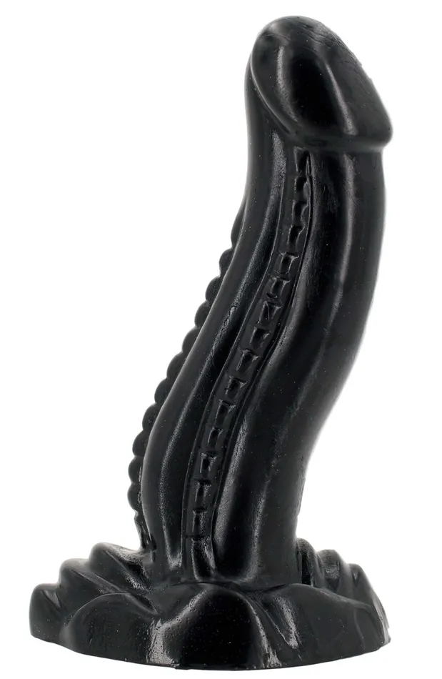 Gangbangster - Loch Ass - Dildo - 17 x 5 cm - PVC - Zwart | Gangbangster Dildos Gangbangster - Loch Ass - Dildo - 17 x 5 cm - PVC - Zwart | Gangbangster Dildos