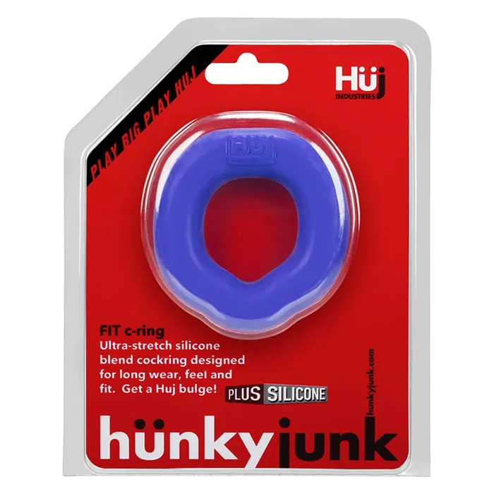 Hünkyjunk Anal | Hünkyjunk - Fit - Ergonomisch Gevormde Cockring - Blauw
