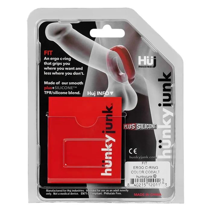 Hünkyjunk Anal | Hünkyjunk - Fit - Ergonomisch Gevormde Cockring - Blauw