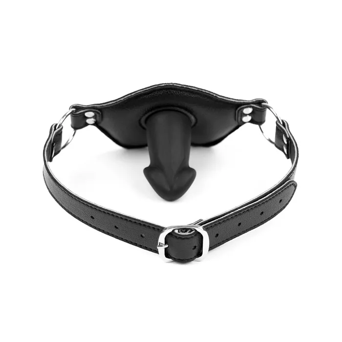Kiotos - Big Lips Penis Gag - Zwart | Kiotos Male Sex Toys