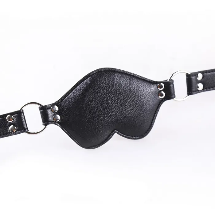 Kiotos - Big Lips Penis Gag - Zwart | Kiotos Male Sex Toys