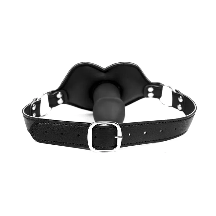 Kiotos - Big Lips Penis Gag - Zwart | Kiotos Male Sex Toys