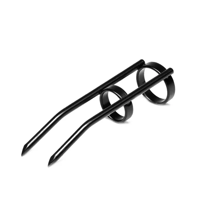 Kiotos Steel Metalen Klauw Catnail Zwart Kiotos Male Sex Toys
