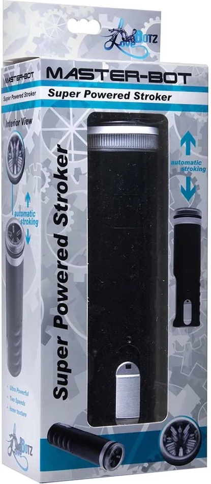 Lovebotz - Zwarte Automatische Masturbator - Innovatieve Genotservaring voor Mannen | Lovebotz Male Sex Toys