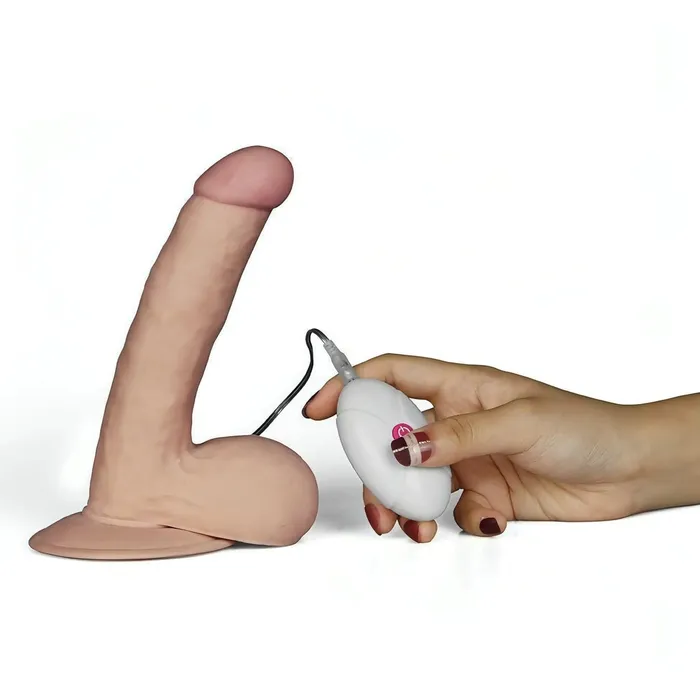 Lovetoy Male Sex Toys Fallo Realistico 18 cm con Ventosa 100 Ultra Soft Vibrazione comandata con telecomando 75 Rosa Carne Lovetoy Male Sex Toys Fallo Realistico 18 cm con Ventosa 100 Ultra Soft Vibrazione comandata con telecomando 75 Rosa Carne