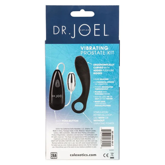 Male Sex Toys | California Exotic Dr. Joel Kaplan Vibrating Prostate Kit