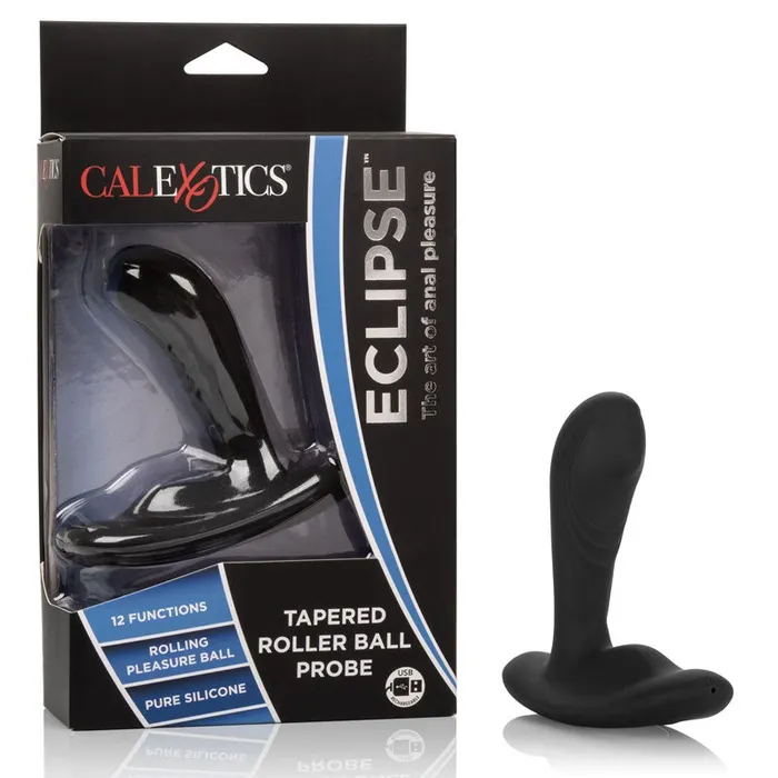 Male Sex Toys California Exotic Eclipse Tapered Prostate Roller Ball Probe