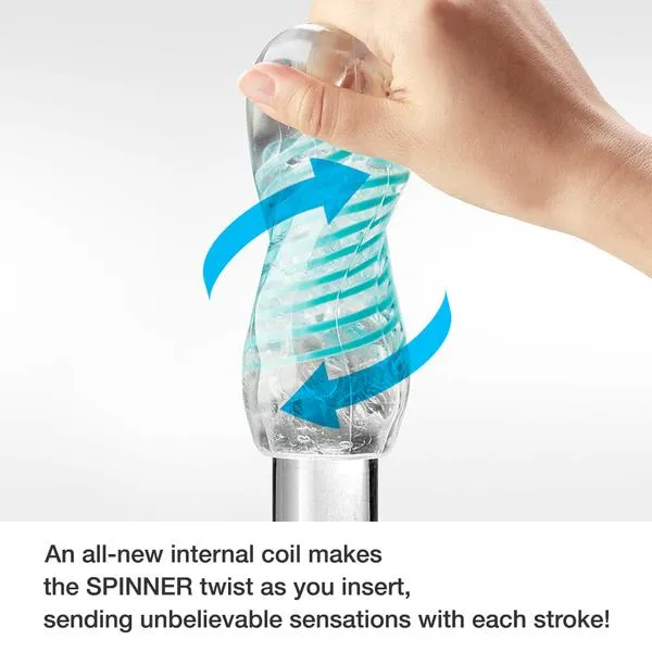 Male Sex Toys | Tenga Tenga - Spinner Hexa Masturbator - Transparant Male Sex Toys | Tenga Tenga - Spinner Hexa Masturbator - Transparant