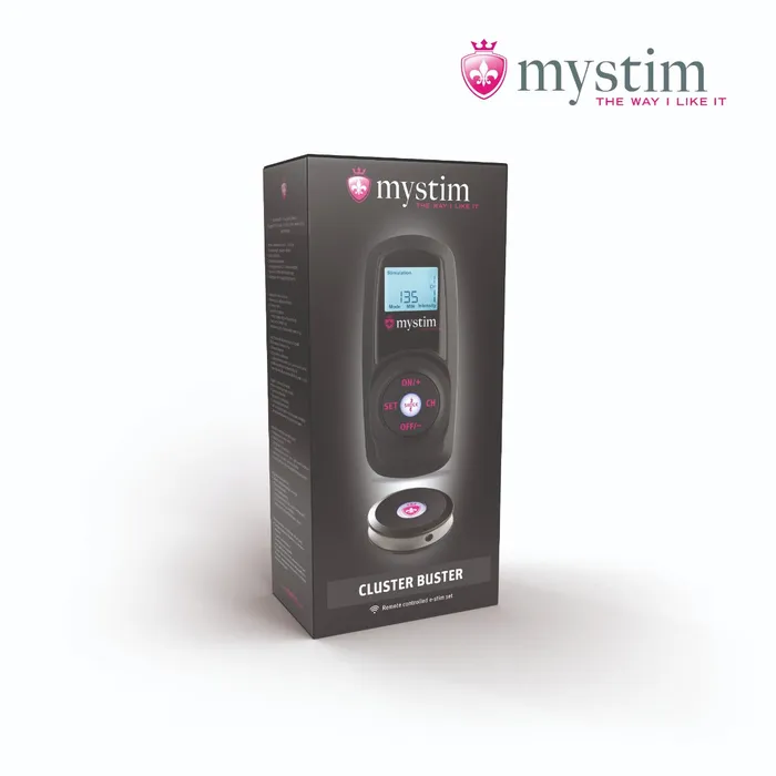 Mystim - Electrosex - Cluster Buster Wireless E-stim Device Starterkit | Mystim Vibrators