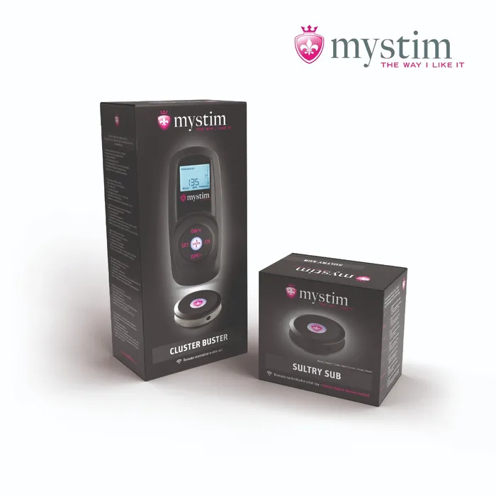 Mystim - Electrosex - Cluster Buster Wireless E-stim Device Starterkit | Mystim Vibrators