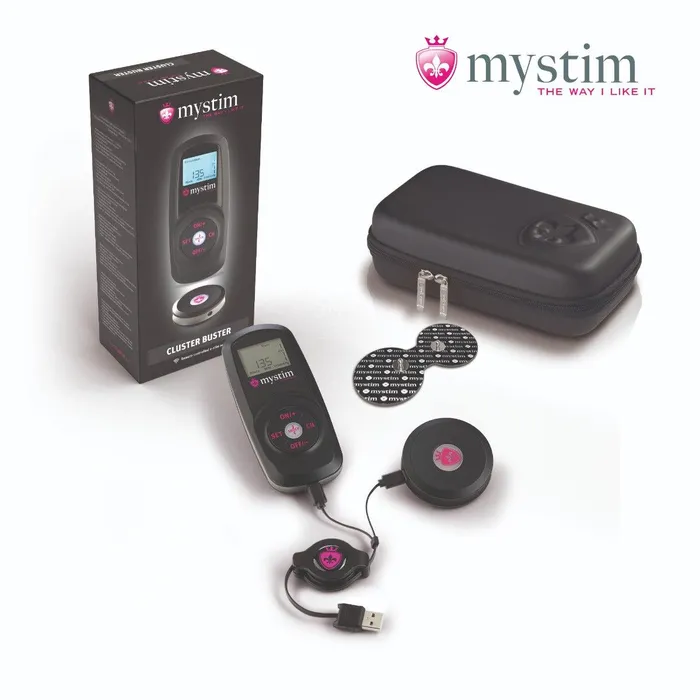 Mystim - Electrosex - Cluster Buster Wireless E-stim Device Starterkit | Mystim Vibrators