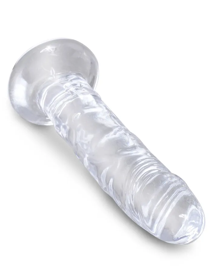 Pipedream Dildos | Pipedream - King Cock - Dildo - 15 cm - Transparant