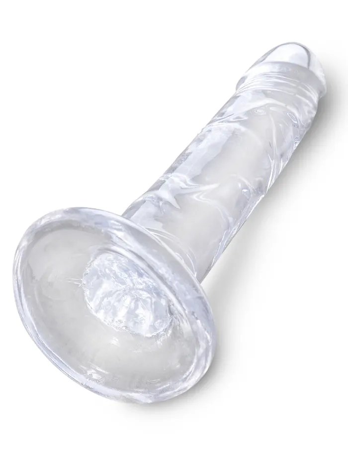 Pipedream Dildos | Pipedream - King Cock - Dildo - 15 cm - Transparant