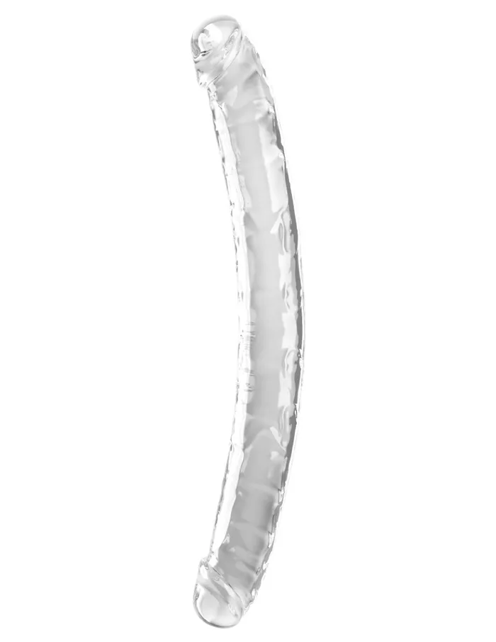 Pipedream Dildos Pipedream King Cock Dubbele Dildo 455 cm Transparant