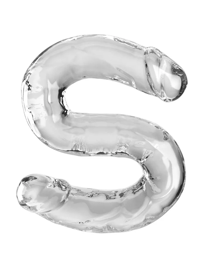 Pipedream Dildos | Pipedream - King Cock - Dubbele Dildo - 45,5 cm - Transparant