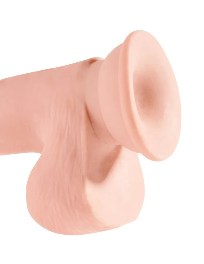Pipedream Dildos | Pipedream - King Cock - Triple Density Dildo met Balzak - 19 cm