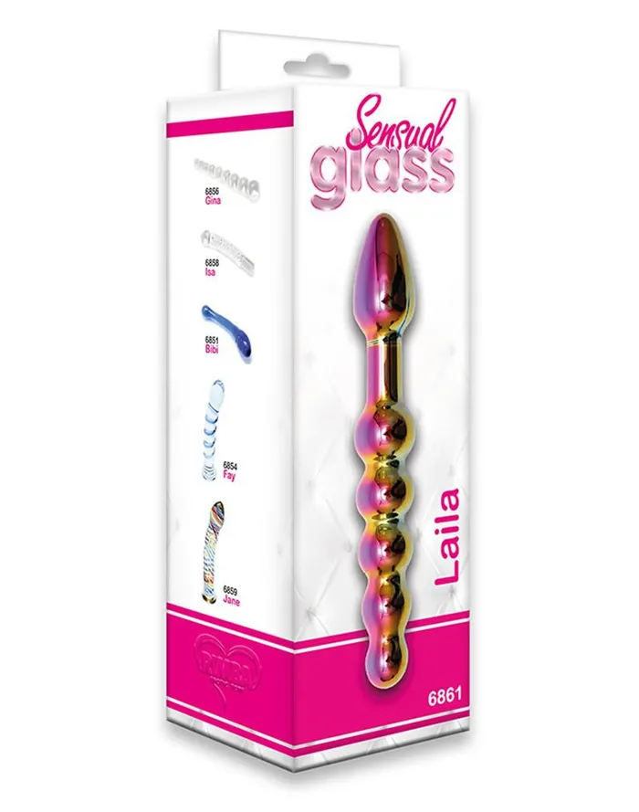 Rimba Dildos | Rimba - Sensual Glass - Glazen Dildo - Laila