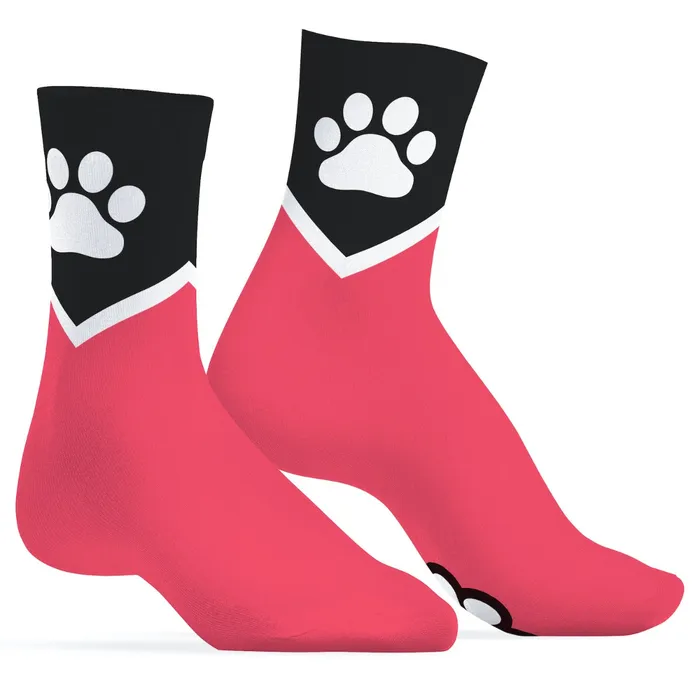 SneakXX Dildos SneakXX Sneaker Sokken PAW Neon Roze
